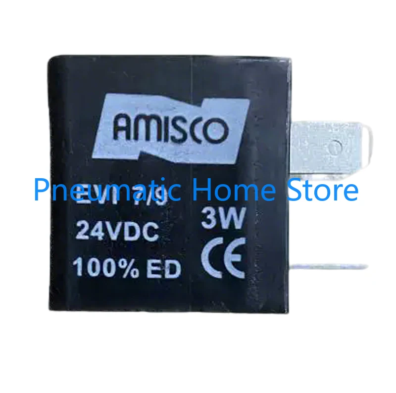 

Original AMISCO Solenoid Valve Coil EVI7/9 AC220V 6VA 5VA DC24V 3W EVI 7/9 Inner Aperture 9mm Height 29.5mm