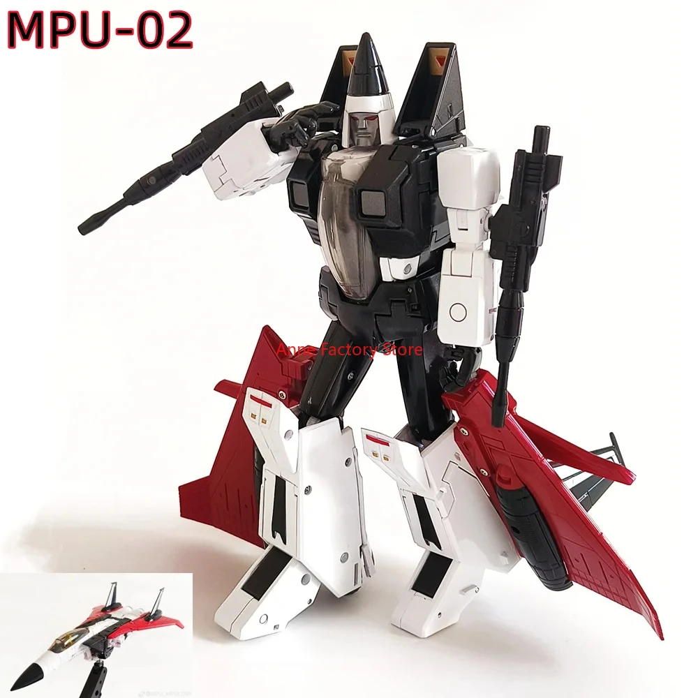 [2.0 Ver EN STOCK] Transformation MPULTRA MPU-01 Empuje MPU01 MPU-02 MPU-03 Ramjet MP rapport Figura de acción
