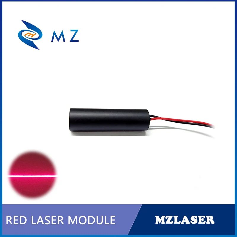 High Power D10mm 650nm 100mw 110degree Industrial ACC Drive Red Line Laser Module