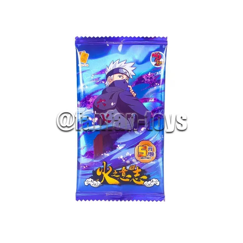 5/25/100 Pcs Cartoon Naruto Card Shippūden Ninja Kakashi TCG SR Rare Trading Collection Cards Battle Carte for Children Gift Toy