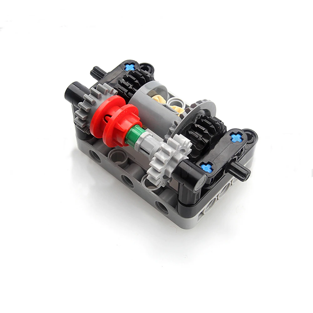Technical Differential Lock Gear Assembly Compatible with LEGOEDS Building Blocks MOC Vehicle Transmission Mechanism Bricks Toy