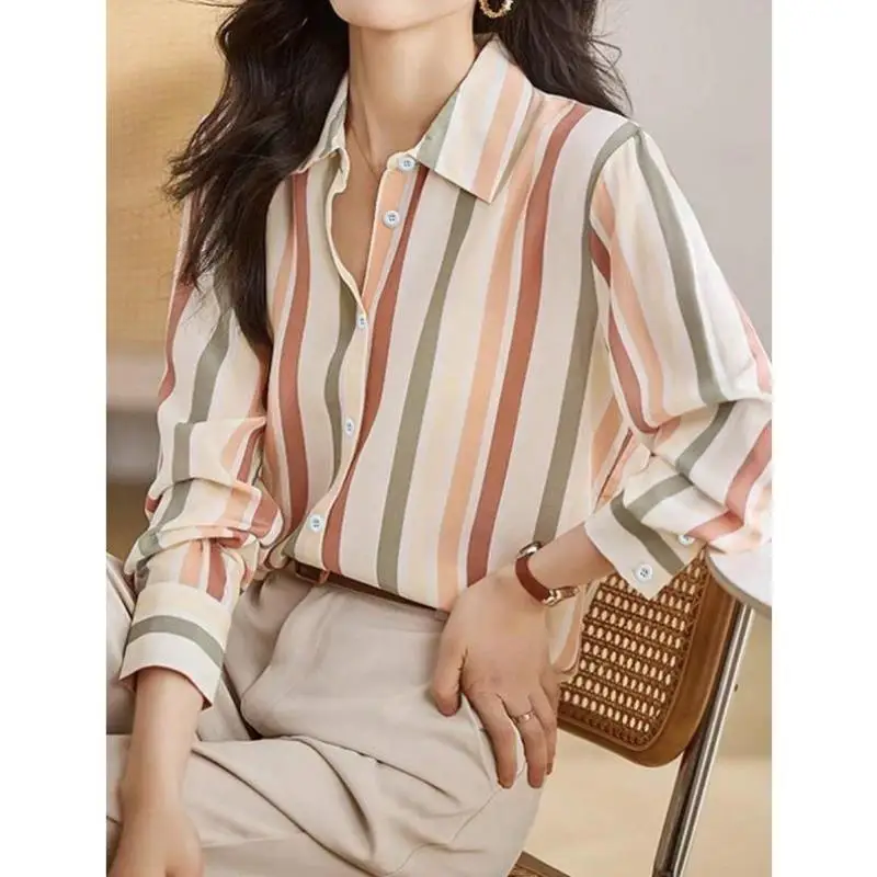 فضفاض طويل Sve مخطط irt J 2309 Sle ملابس نسائية غير رسمية للصيف نسيج بوليستر مريح على شكل حرف a Sve