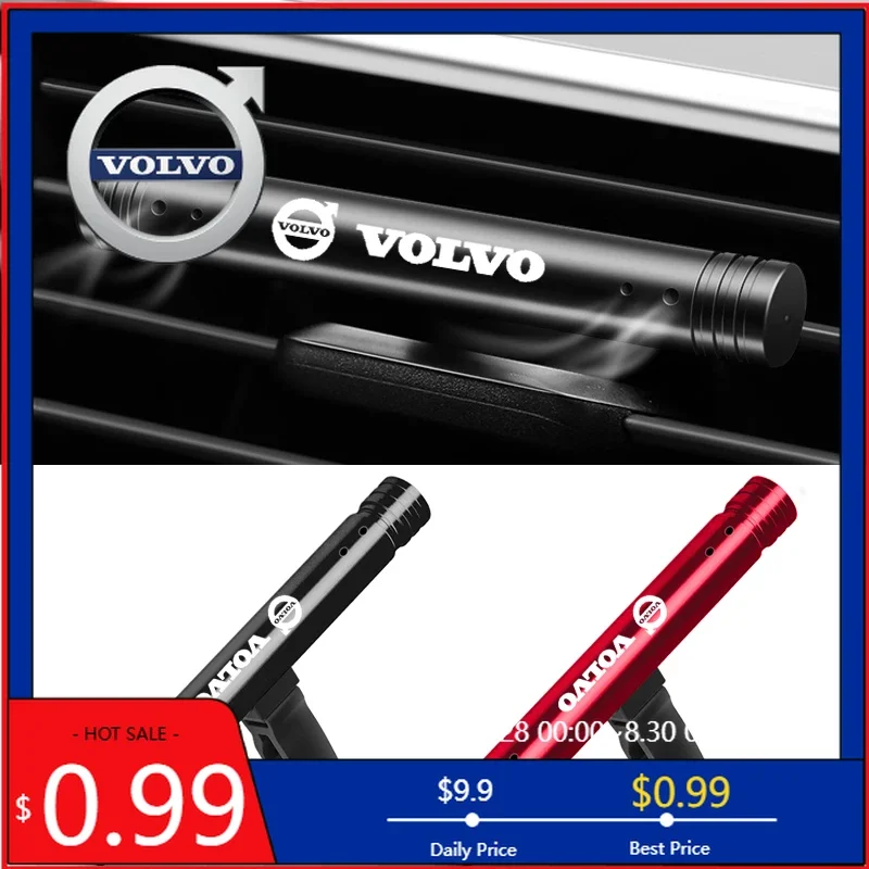 

2026 Hot For Volvo Steering Covers Air outlet aroma fragrance Vent Clip Outlet Condition Diffuser For Volvo S80L XC60 XC90 S40 S