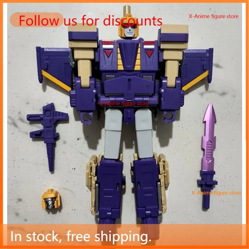 MFT MS28 Transformation Toy MS-28 Thunderbolt Three Changes Warrior Blitzwing Switch  Mechanic Small Scale Action Figure Gift