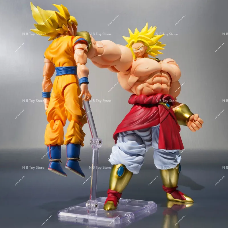 En Stock BANDAI Boîte D'origine S.H.Figuarts Dragon Ball Broly Gula No. 40 SHF figurine modèle jouet Collection cadeau