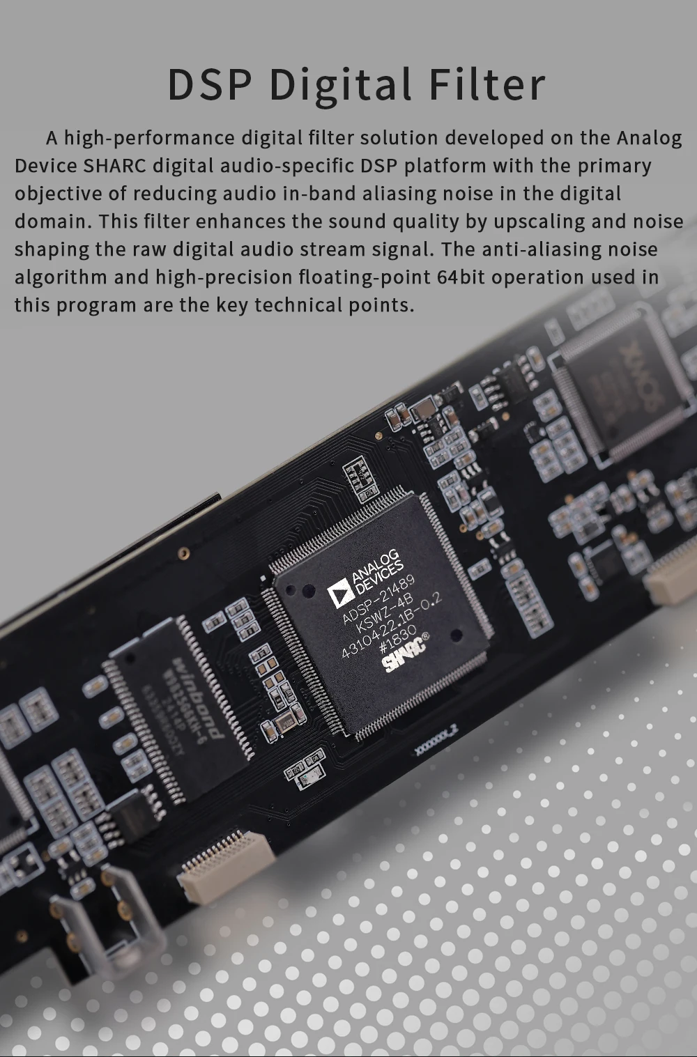 GUSTARD DAC-X26III Streaming Audio DAC, Dual ES9039SPRO Chip, Support DSD512 & MQA, With Remote Control