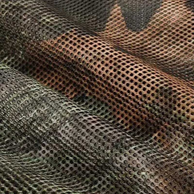 Camouflage Sackleinen Camouflage Netting Abdeckung Realistische Camouflage Plane Camouflage Netting Mesh Für Jagd Boden Jalousien