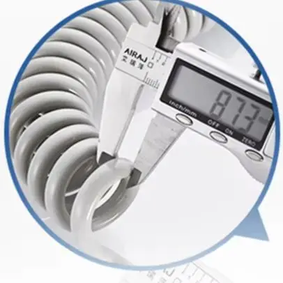 

Труба для ванной комнаты, душевой шланг для домашнего использования, водопроводная вода, 1,5 м/2 м, аксессуар для биде, гибкий сменный распылитель из искусственной кожи, пружина