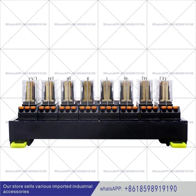 

Intermediate relay module, shorten wiring hours, high power RN21 DC24V 10A8 pins