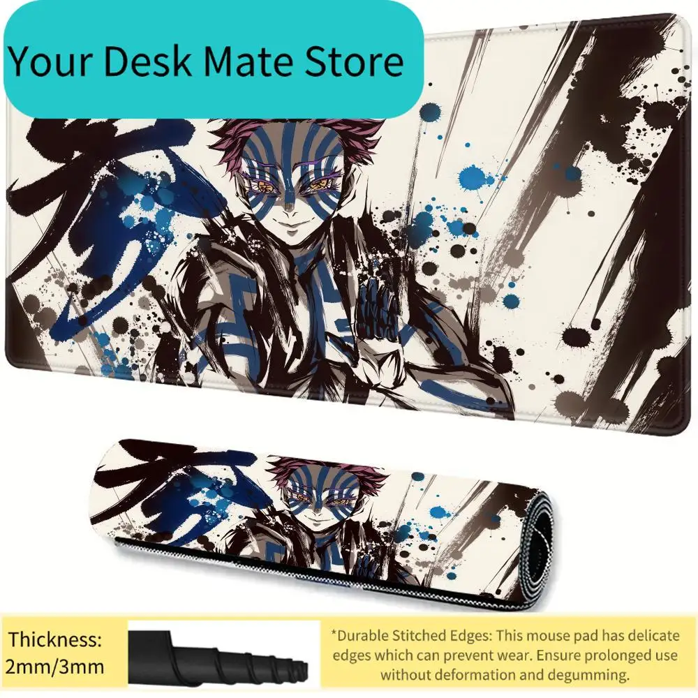 Gojo Satoru Aquarell-Mauspad, Anime-Mauspad, Laptop, Büro, Schrank, Tastaturpad, PC-Schreibtischunterlage