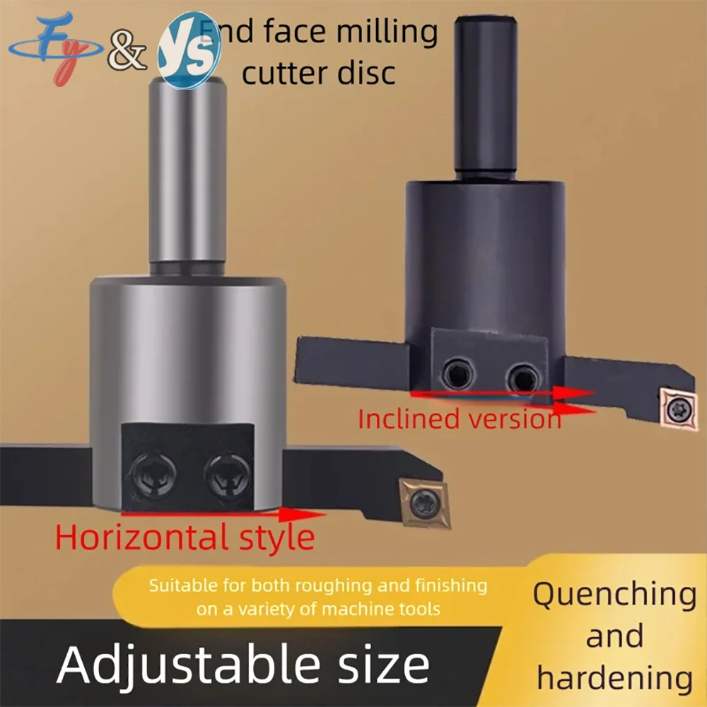 

Adjustable Face Milling Cutter Arbor Fly Cutter Holder, for CNC Mill Machine, Surface Planing Tool