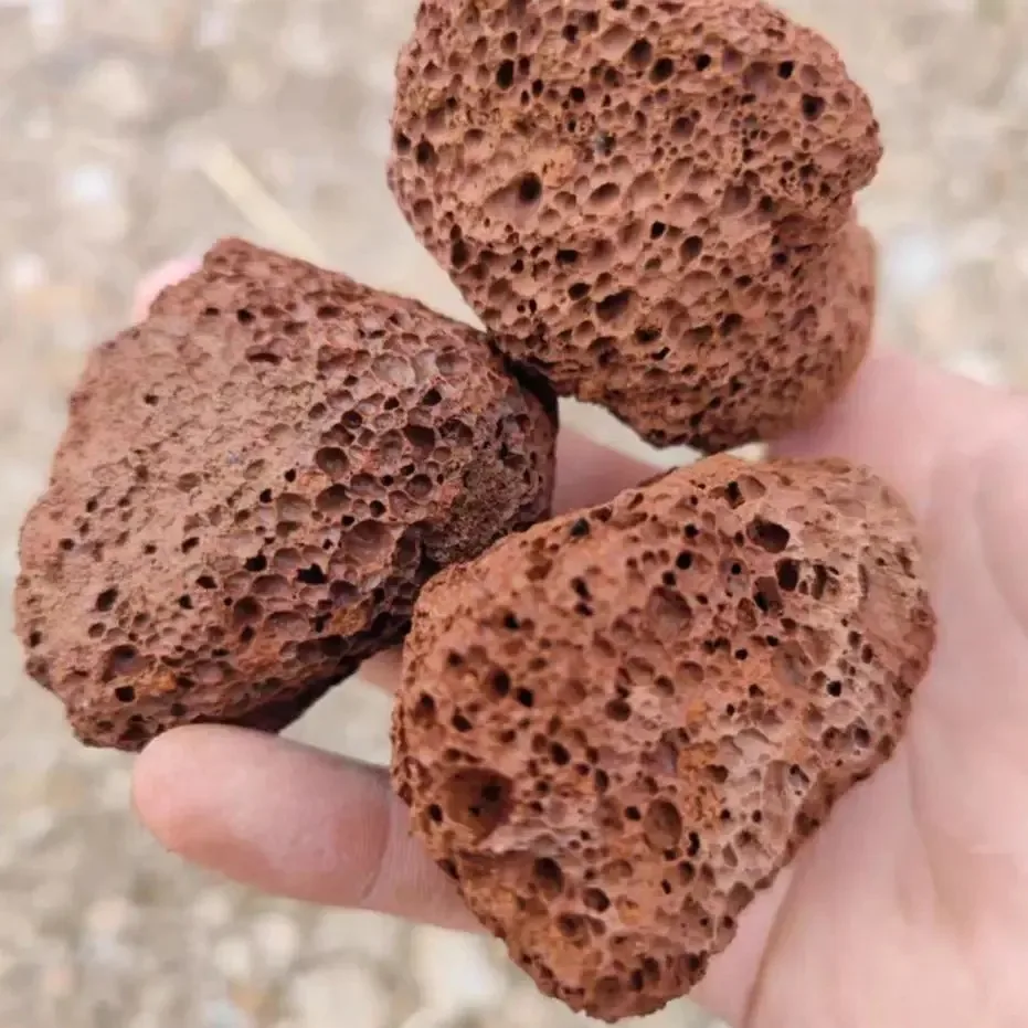 500g/pack Natural Porous Volcanic Rock Original Stone Geode Aromatherapy Essential Oil Diffuser Fish Tank Flower Pot Aquarium