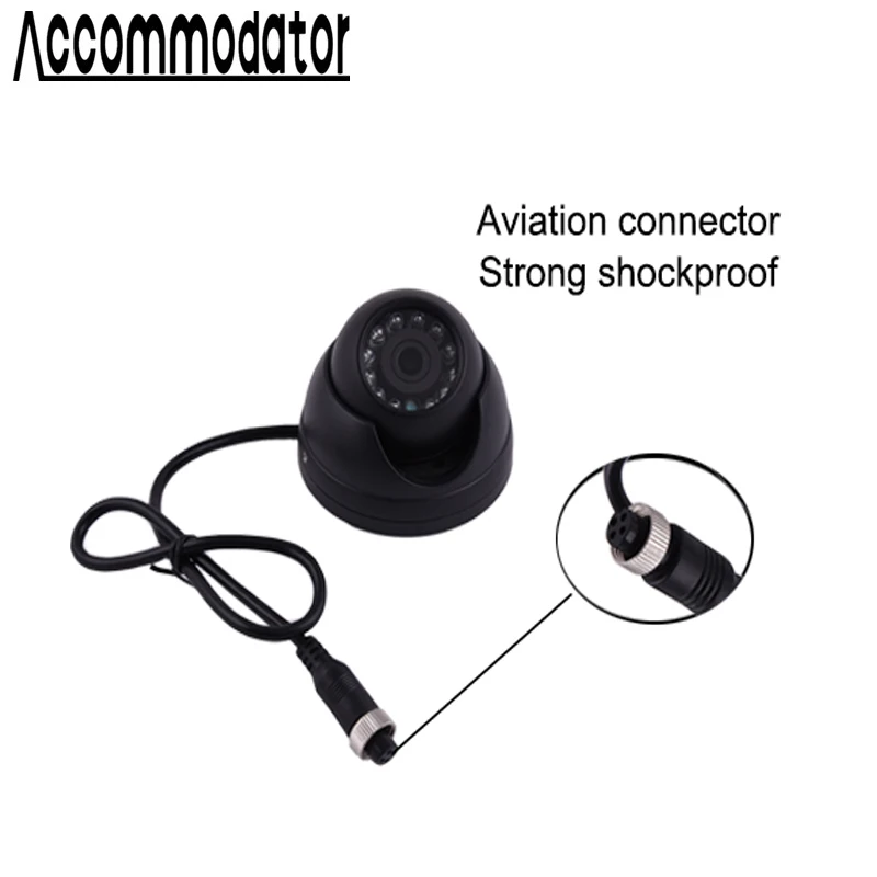 Accommoadator 720P 960P 1080P Mini Dome Chuyên Nghiệp Ngày Hay Đêm Full HD Camera An Ninh Cho Xe Buýt Xe