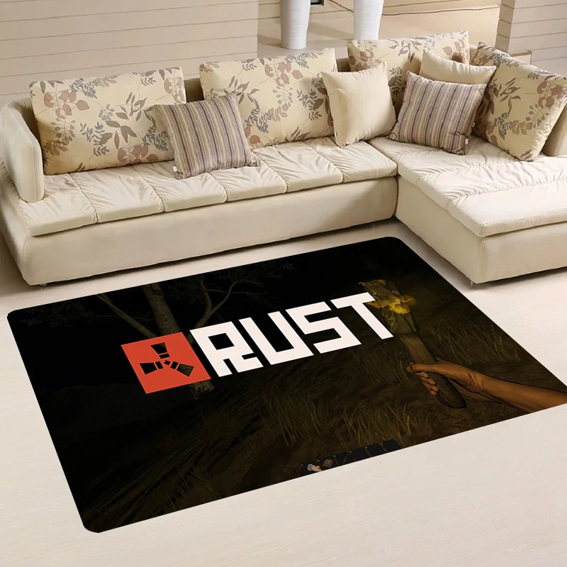 Rugs Game Rust Bath Mat Doormat Entrance Door Living Room Carpets Home Balcony Kitchen Rug Foot Carpet Mats Bathroom House Floor