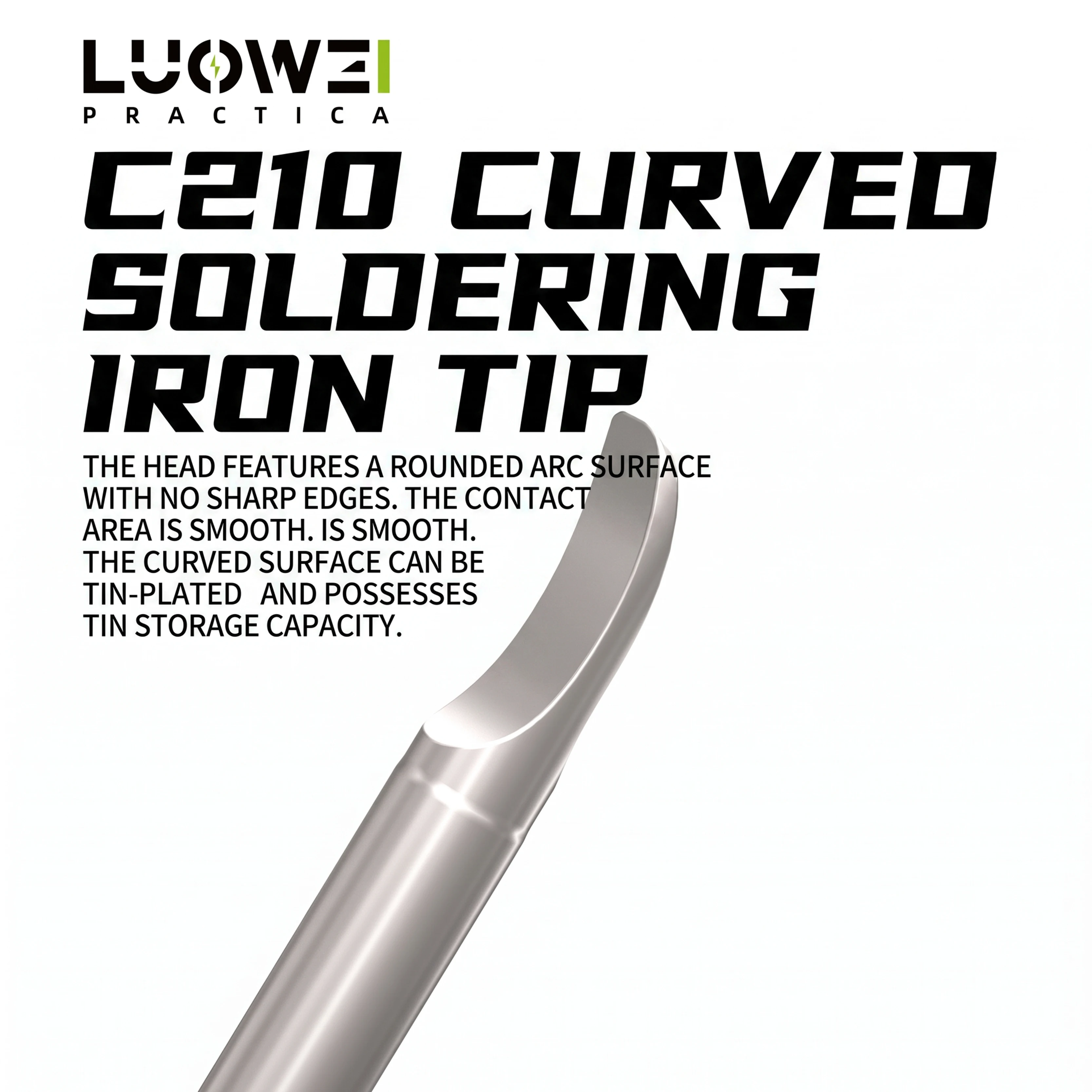 หัวแร้งบัดกรีแบบโค้ง LUOWEI C2 - Phone Accessories And Repairs บทวิจารณ์และราคา