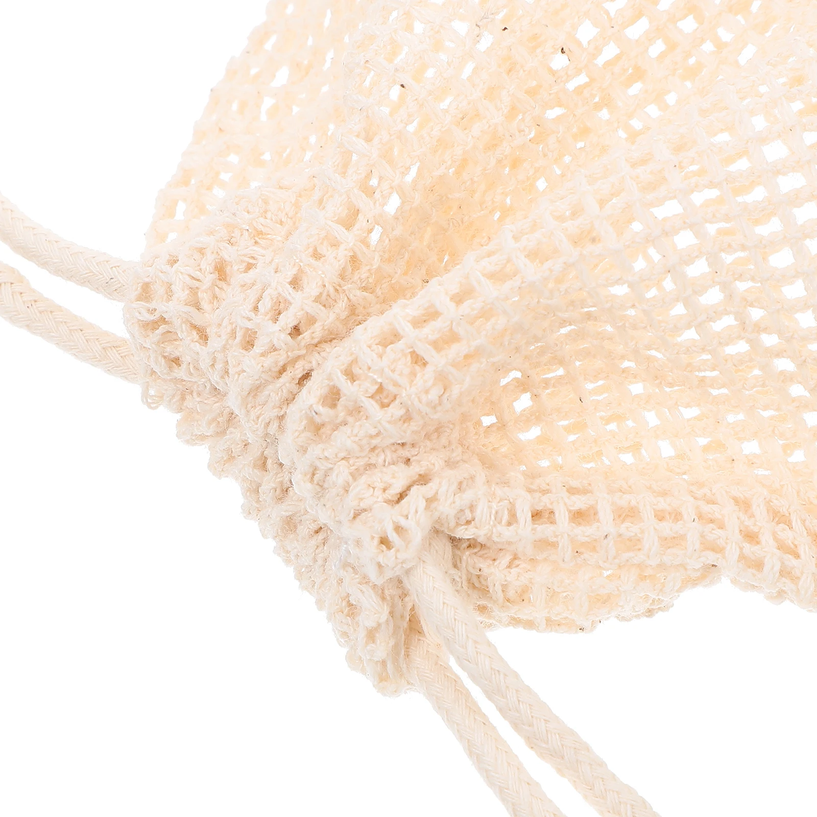 6pcs Cotton Mesh Bags for Fruit Vegetable Storage Reusable Drawstring Pouches Washable Bag Set Various Sizes Grocery