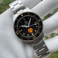 Steeldive SD1952V New Design Ceramic Bezel 41MM Vintage Luminous 300m NH35 Automatic Dive Watch Men Mechanical Wristwatch