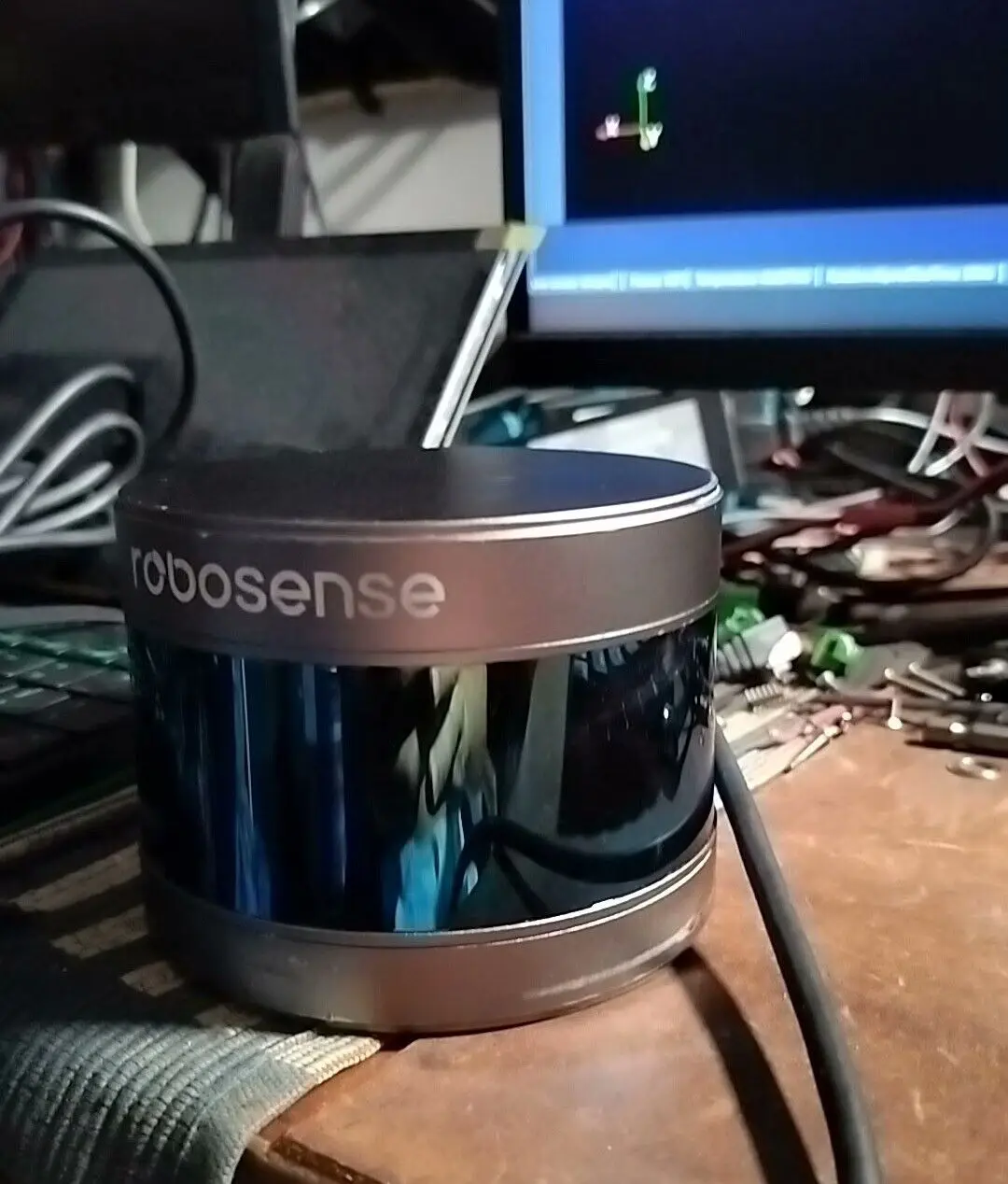 The Robosense RS-LiDAR-16 advanced 3D LiDAR sensor is suitable for robots