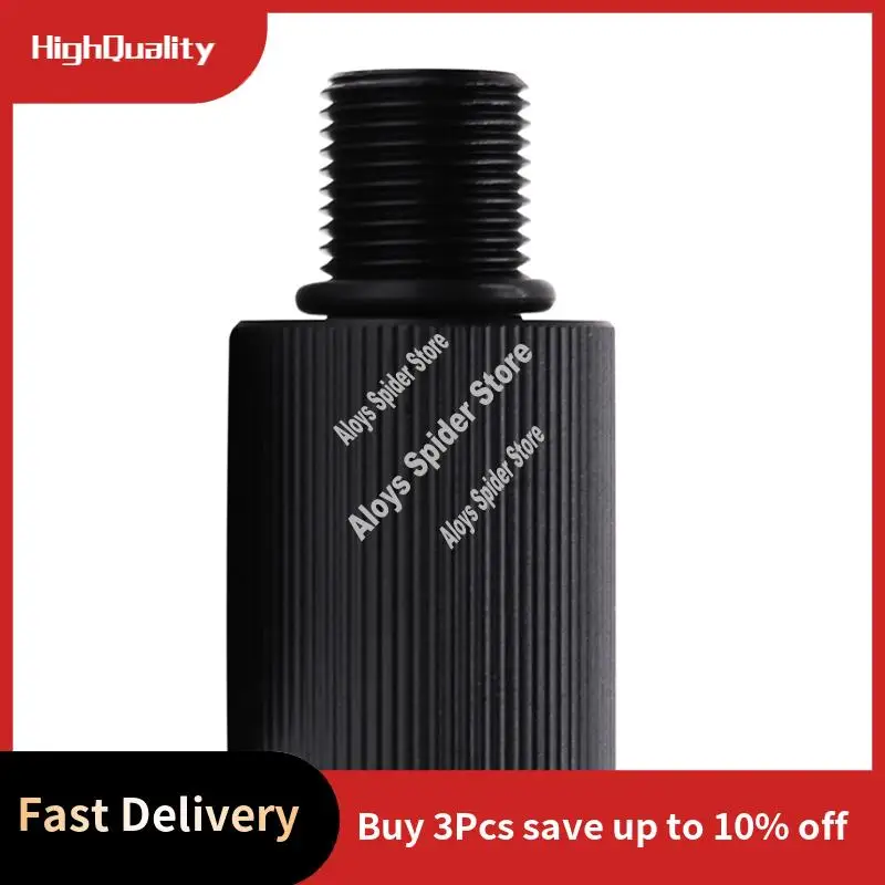 1 PCS Portable Propane Tank Canister Regulator Adapter Black Aluminum For Heaters, Burner, Cooker, Fire Pit Parts-AB09