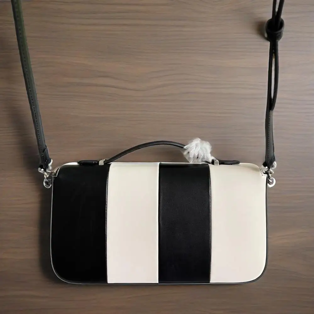 

Luxury Designer Bag Large Capacity Real Leather Famous Brand Bag New Worker Square Wallet Tote Women's Shoulder Bag