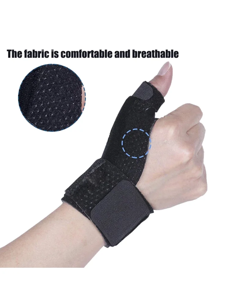 1PC Thumb Brace Sports Wristband Compression Reversible Thumb Pain Relief Arthritis Tendonitis Supporting