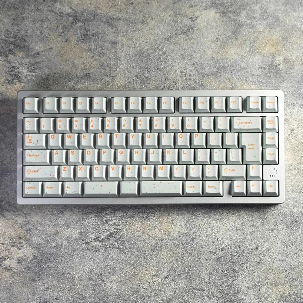 

Колпачки для клавиш на тему Echome Terrazzo, таможенная обработка камня, PBT Artisan, механическая клавиатура, колпачки для клавиш, 148 клавиш, профиль вишни, колпачки для ключей, подарок