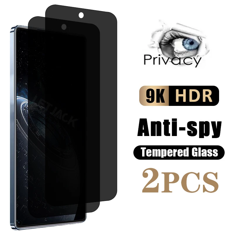 

2Pcs Privacy Anti-Spy Tempered Glass For Infinix GT 20 10 Pro Hot 30 Play NFC Screen Protector For Infinix Note 40 Zero 5G 2023