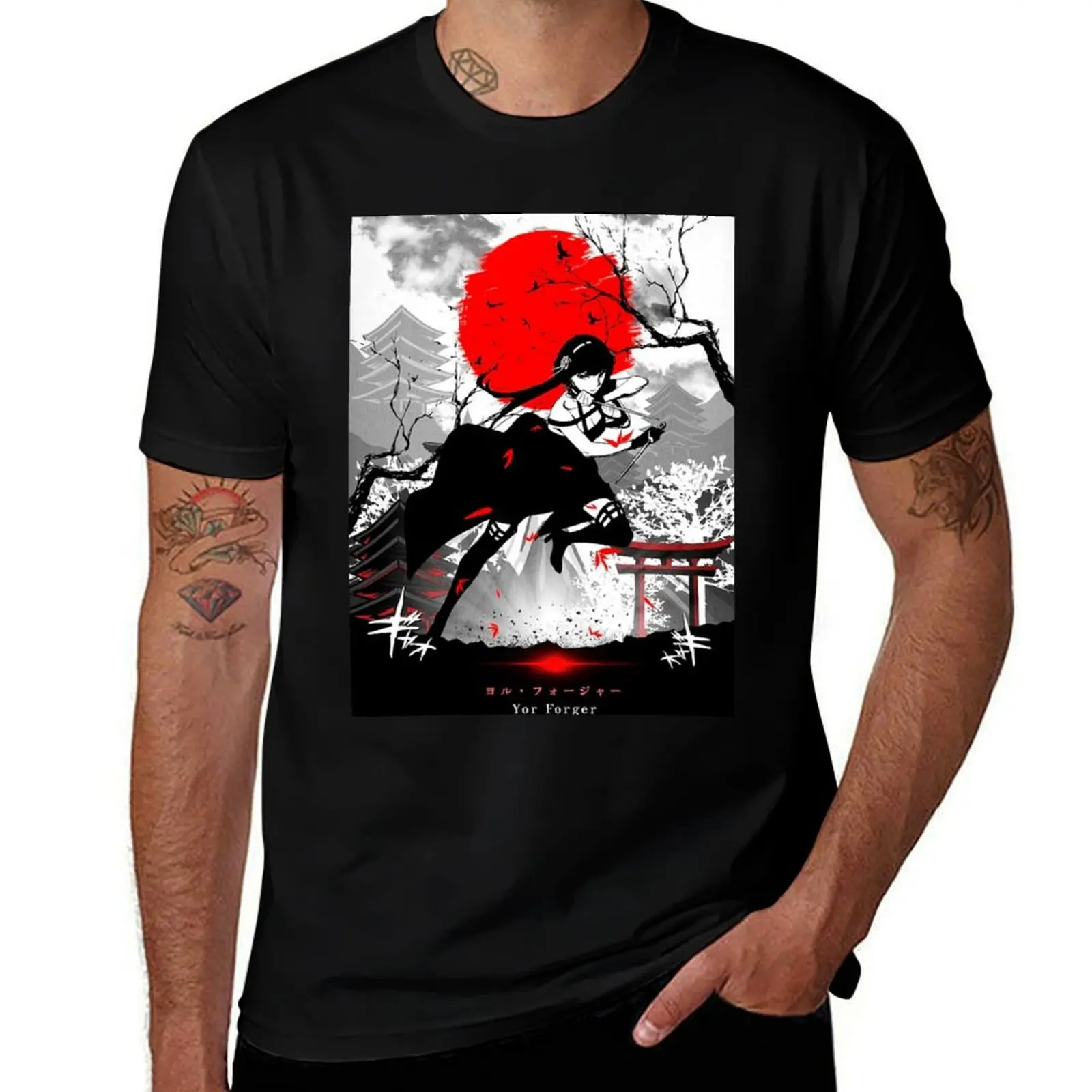 

Yor Forger T-Shirt boys animal print blue lock Anime t-shirt shirts graphic tee men