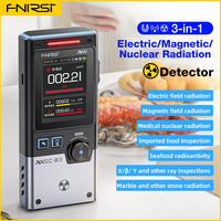 FNIRSI GC-03 3-IN-1 Electromagnetic Radiation Detector  Electric & Magnetic Field Strength RF Power Temperature Monitor