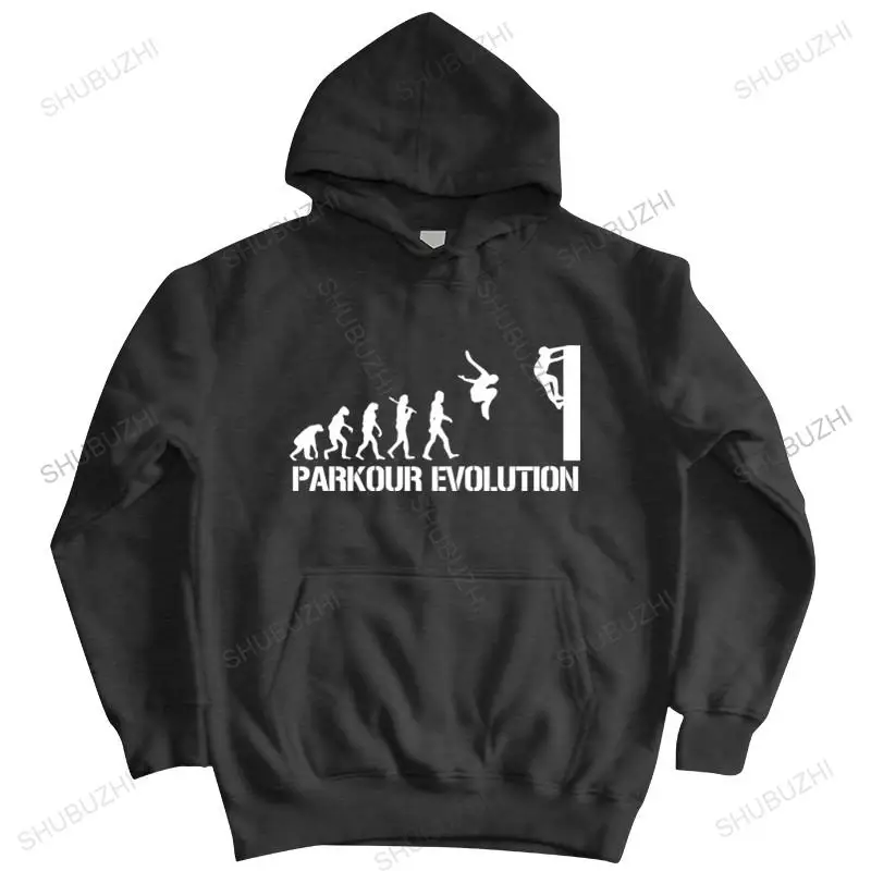 Men sweatshirt spring pullover shubuzhi Cool Parkour Evolution brand man cotton hoodies warm hoody