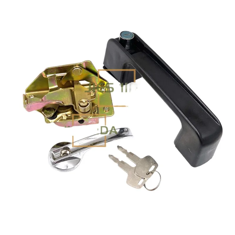 

For Hyundai R55-7/130/200/210/220/260-5 Door Lock Assembly Lock Block External Handle Excavator Accessories