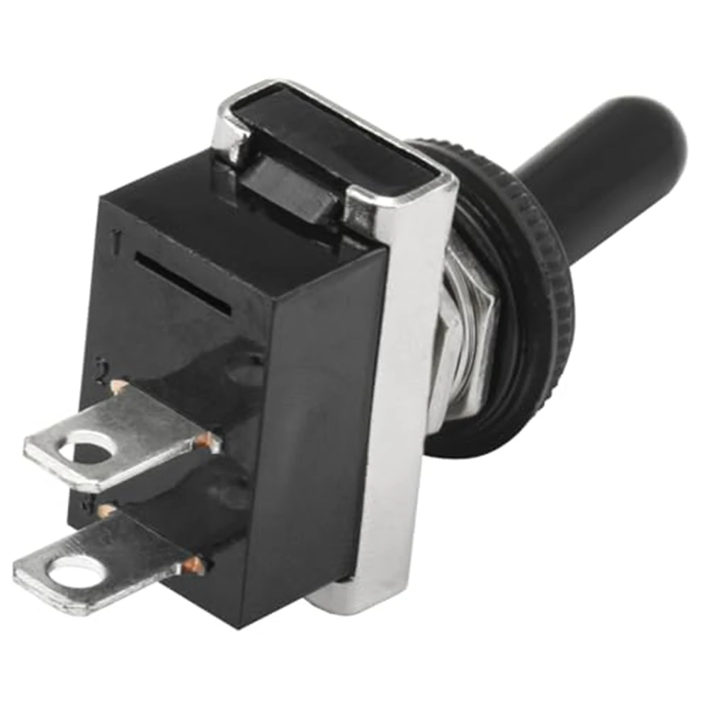 Electrical Wiring 12.2mm Toggle Switch 25A 12V Rating Easy Installation Outdoor Use For Electrical Applications
