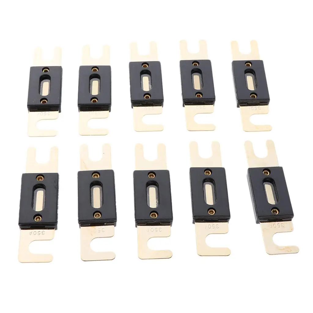 10x Universal 350A ANL Fuse for Car Truck Boat Marine Caravans Audio Inline Fuses