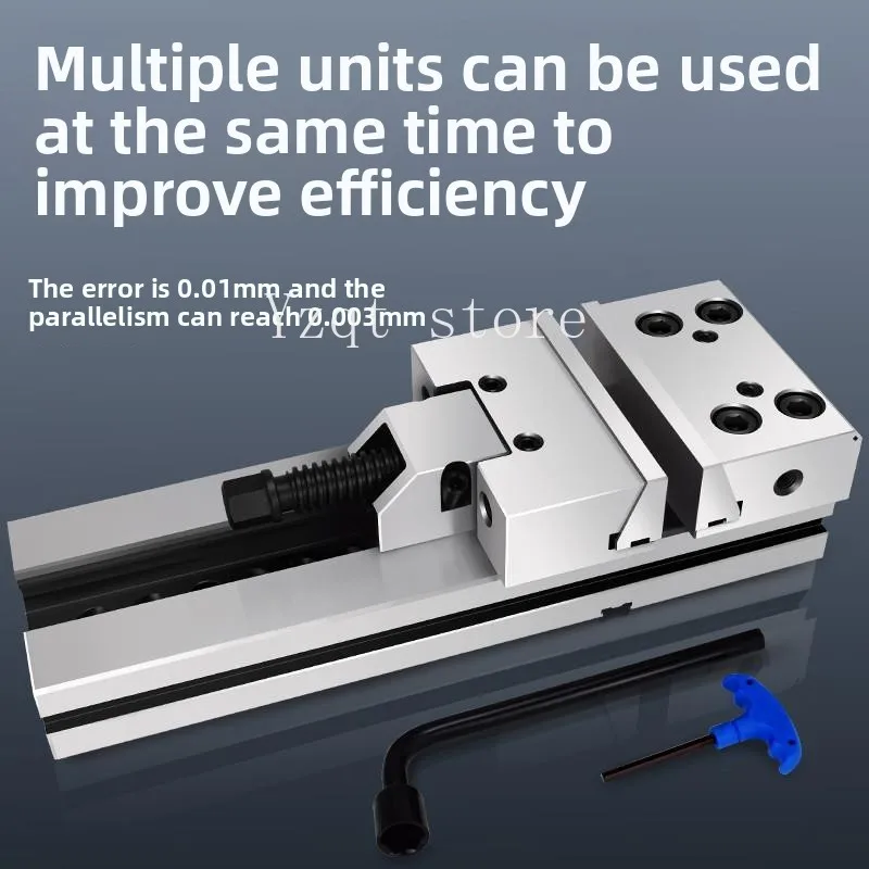 Precision Combination Flat Mouth Pliers CNC Machining Center Station Batch GT Bench Vise Fixture Milling Machine 678 Inch 12
