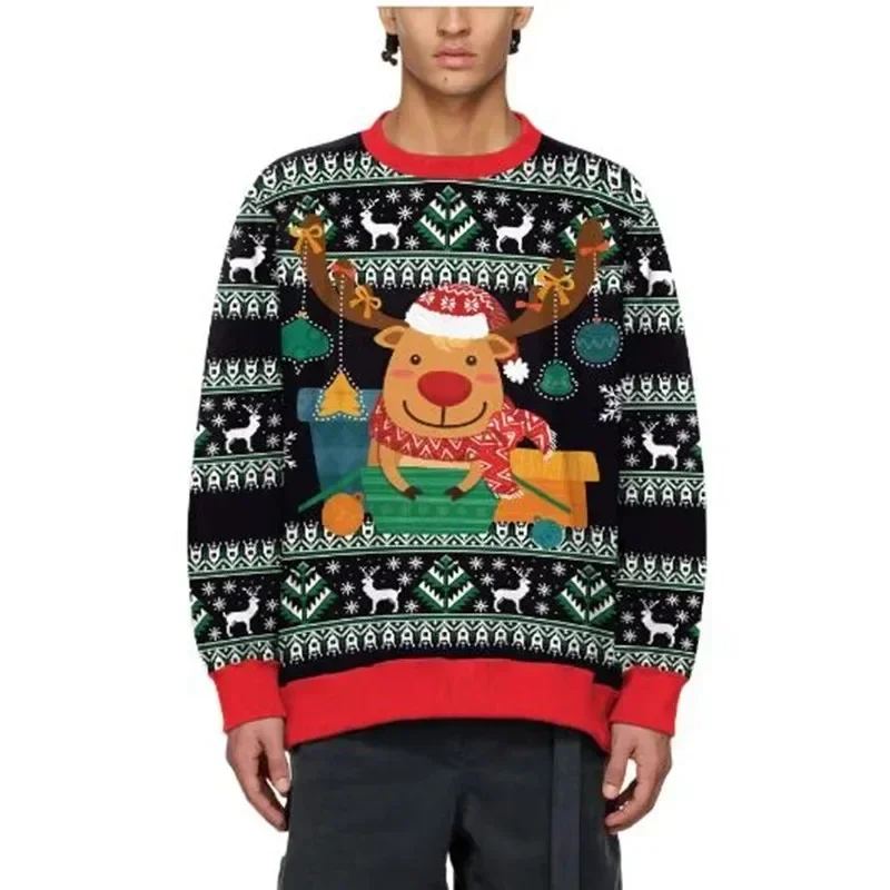 

Christmas Clothing overs Sexy Clothing 3D Unisex Printing Sports shirt Novelty Sweaters and Sweaters Ugly Christmas Sweater