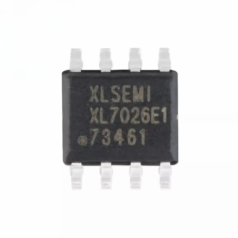 10PCS SMD XL7026E1 SOP-8 XL7026 0.6A 150KHz Buck Step Down DC Power Converter Regulator IC Chip Integrated Circuit Original