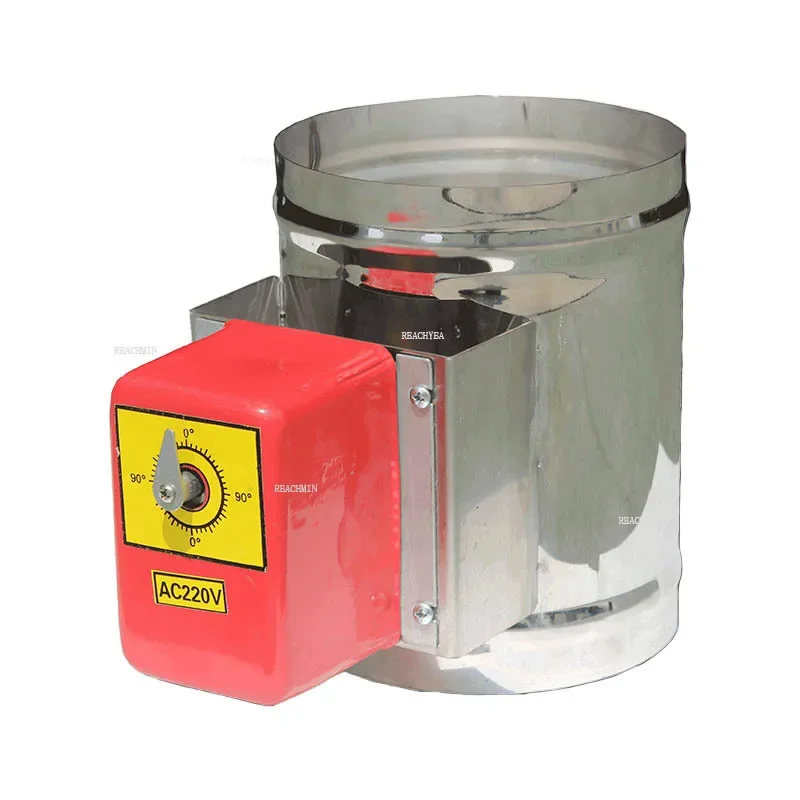 

Электрический дроссельный клапан переменного тока, 220 В, 80, 100, 125, 150, 200, дымоходная печь