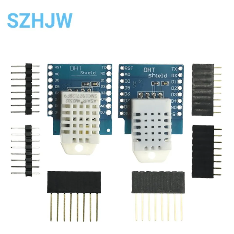 DHT22 Pro Shield For D1 Mini DHT22 Single-Bus Digital Temperature And Humidity Sensor Module Sensor 