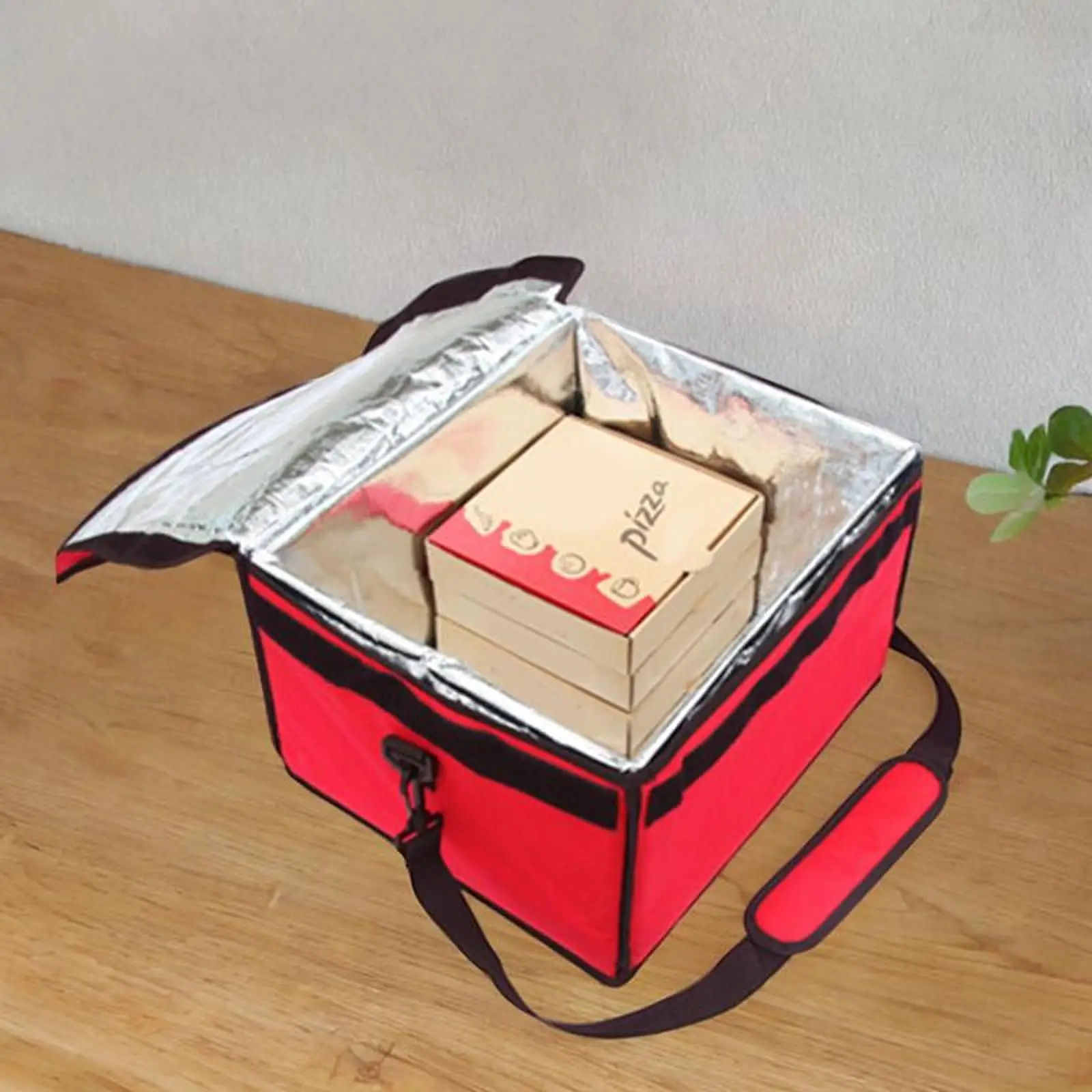 

Pizza Develivey Bag Food Delivery Bag Large Capacity Insulated Pizzas Delivery
