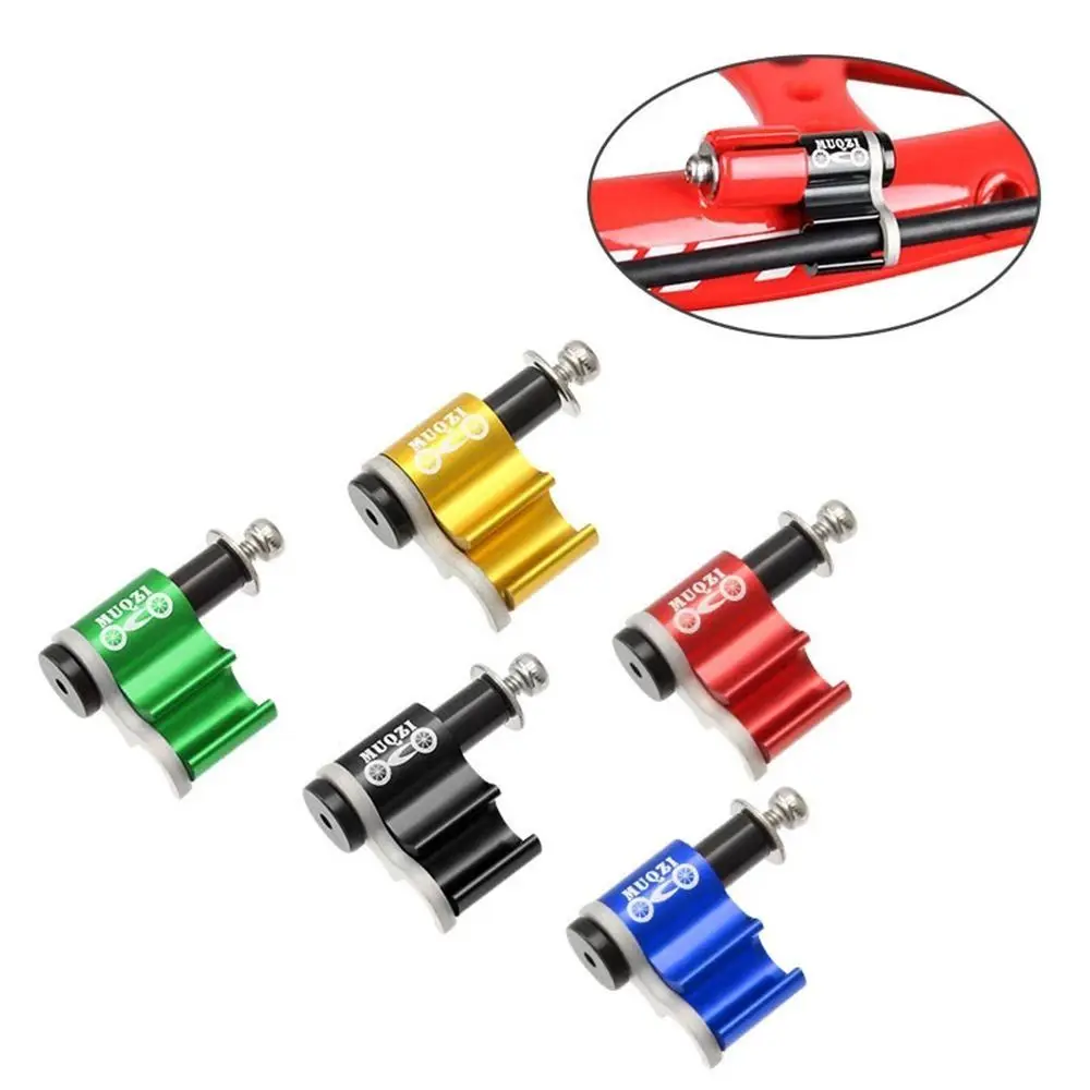 

5PCS Conversion Clip Bike Cable Guide Adapter Adapter Clip Aluminum Alloy Bike Cable Grip Cable Guide Variable Speed