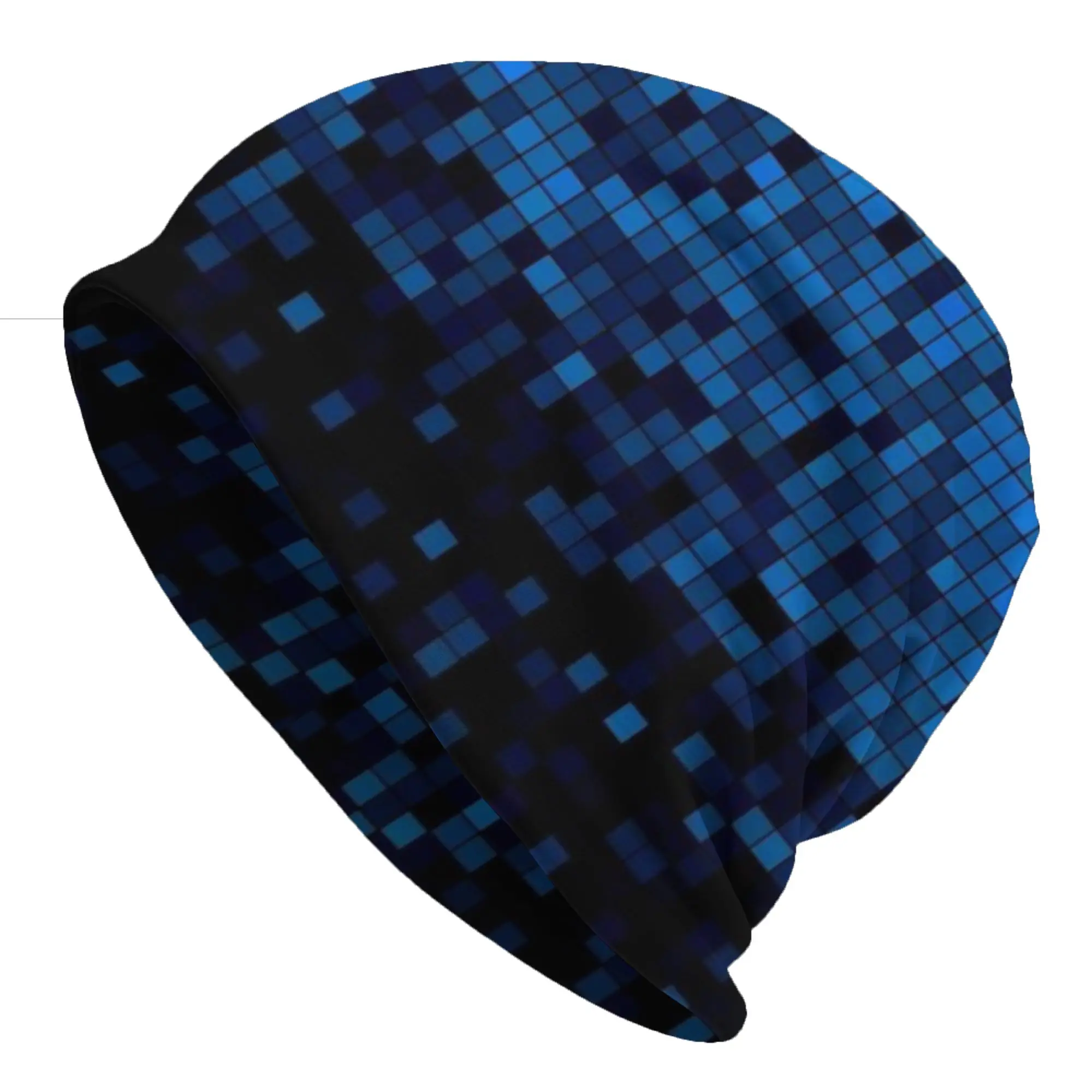 Blurry (11) Thin Caps For Men Women Digital Camouflage Ski Caps Soft Bonnet Hats Skullies & Beanies Hat