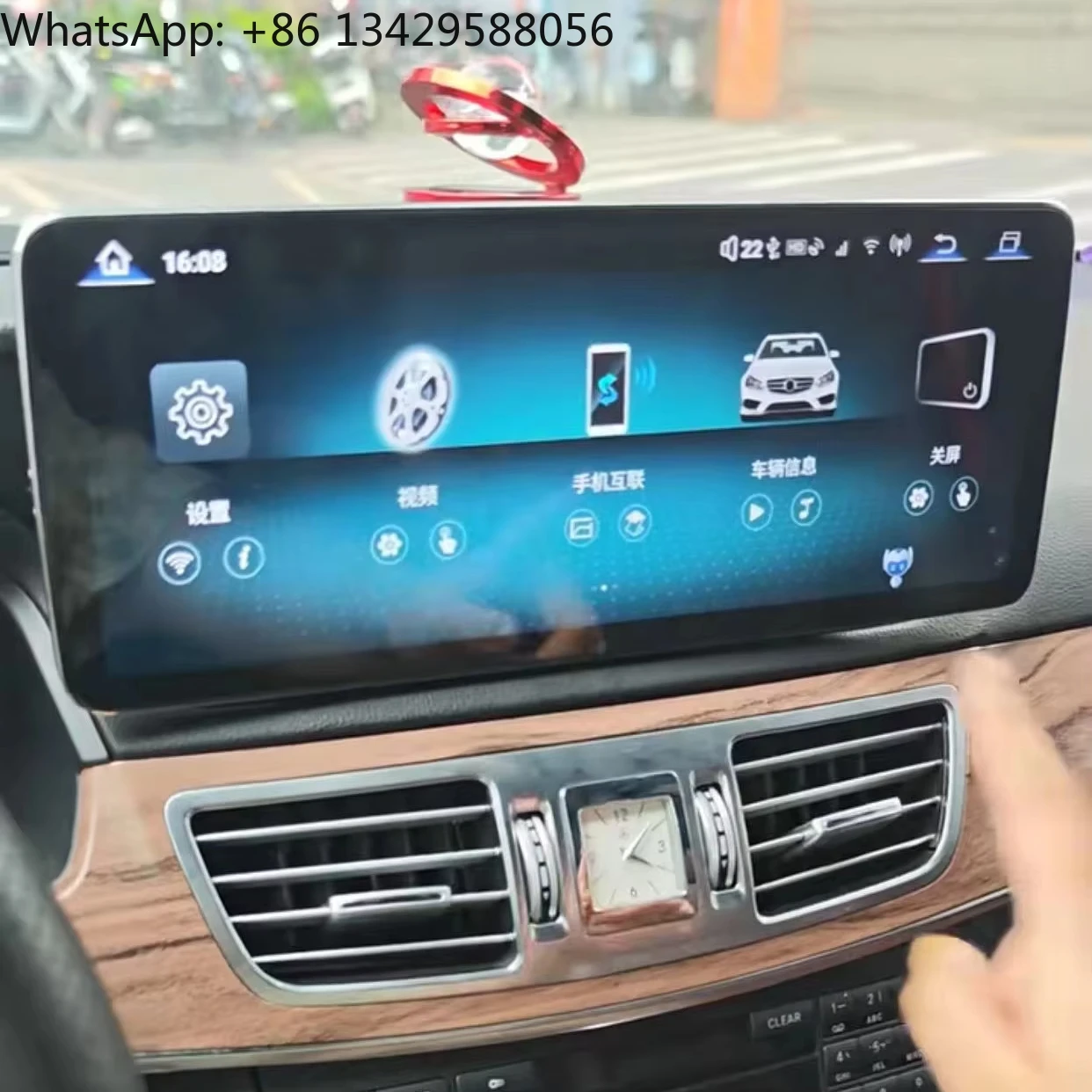

12.3 Inch Android Radio GPS Navigation Touch Screen for DVD Player Carplay for Mercedes-Benz E-Class W212/W207 2010-2015 DSP MP3