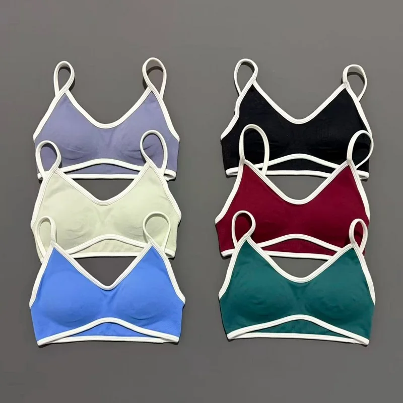 Women Sports Bra Adjustable High Support Gym Clothes Pilates Yoga Top Push-up Running Workout Tank Fitness Underwear image 6