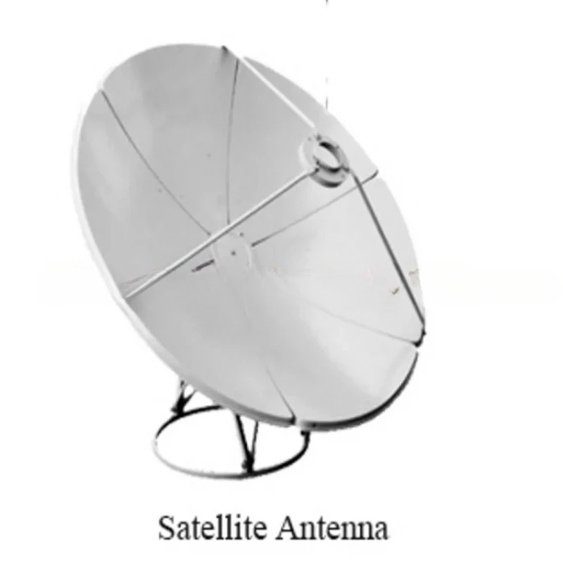 Good Performance 240cm 2.4m 8Feet C Band Prime Focus Antenna Satellite Solid Dish Antenna Steel Plate TV Antenna