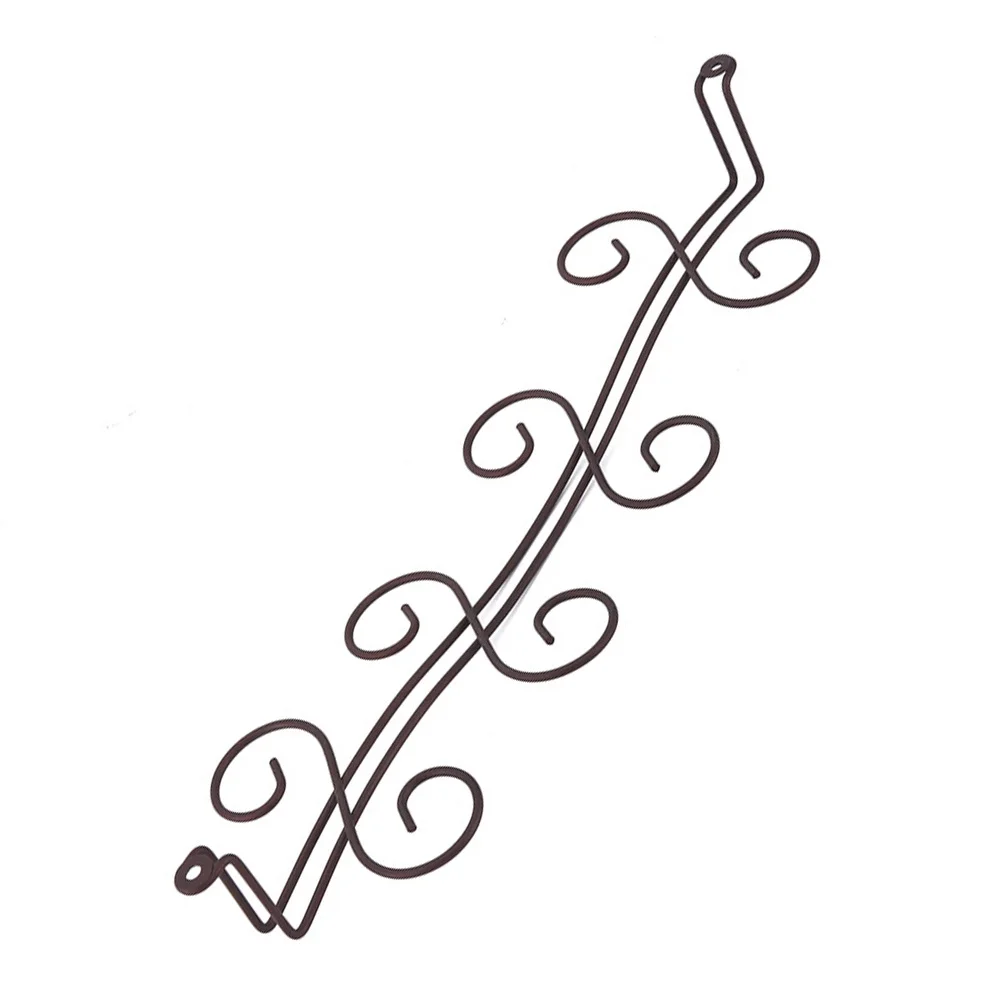 

1Pcs Bronze Wine Cup Holder Iron Goblet Rack Frame Hanging Upside Down Glass Holder for Home Bar Restaurant Display Shelf