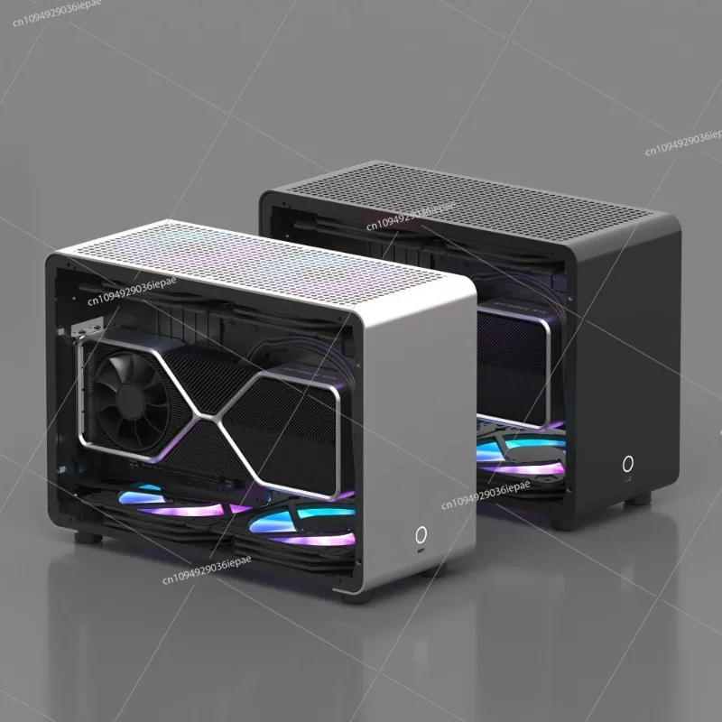 G1 pro aluminum alloy chassis, A4 sfx240 water-cooled itx transparent chassis