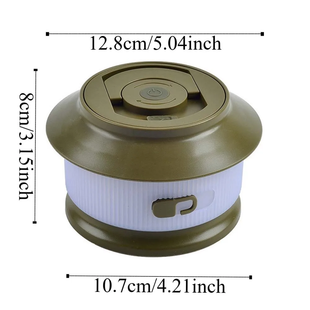 Hanging Light String Storage Camping Lamp Waterproof Dimmable Camping Lantern Recyclable Light String LED Retro Tent Lamp