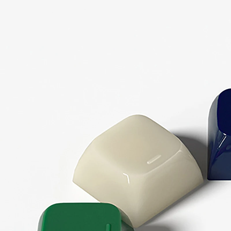 XDA Keycaps For Custom Gaming Mechanical Keyboard Imitation Jade Texture PC Material Jelly Clear Key Keyboard Caps
