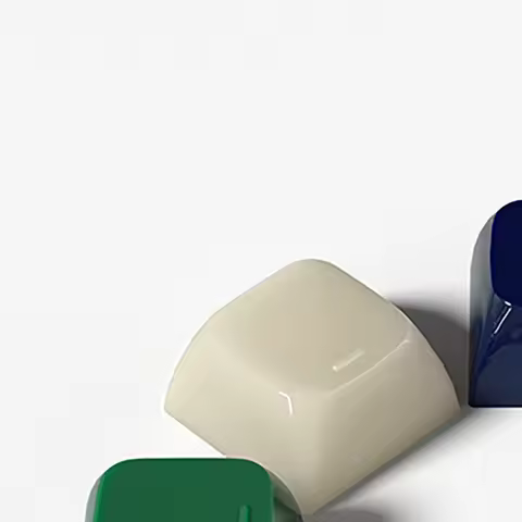 XDA Keycaps For Custom Gaming Mechanical Keyboard Imitation Jade Texture PC Material Jelly Clear Key Keyboard Caps