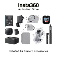Original Insta360 X4 2290mAh Battery Charge Hub GPS Remote Control Lens Cap Premium Lens Guards Carry Case Camera accessories